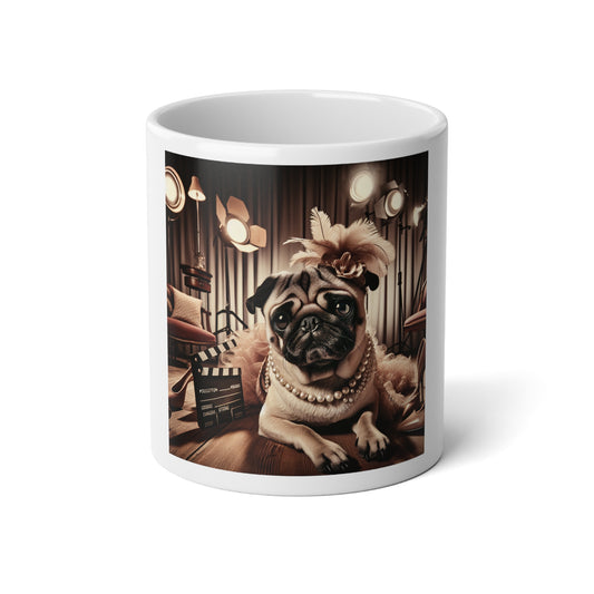 Movie Star Pug Mug