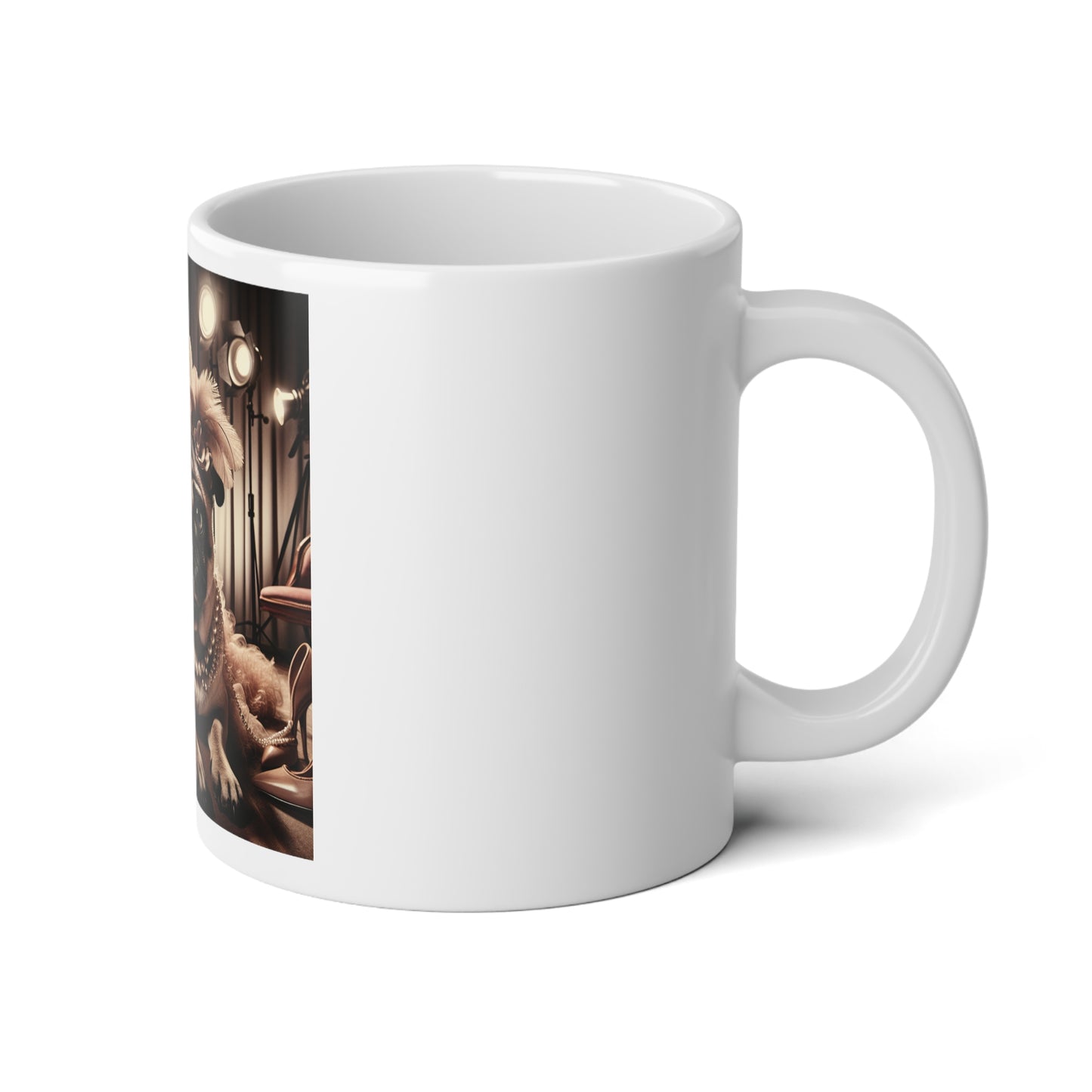 Movie Star Pug Mug